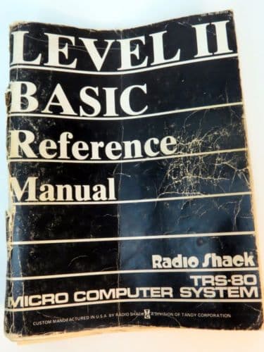 TRS-80 reference manual